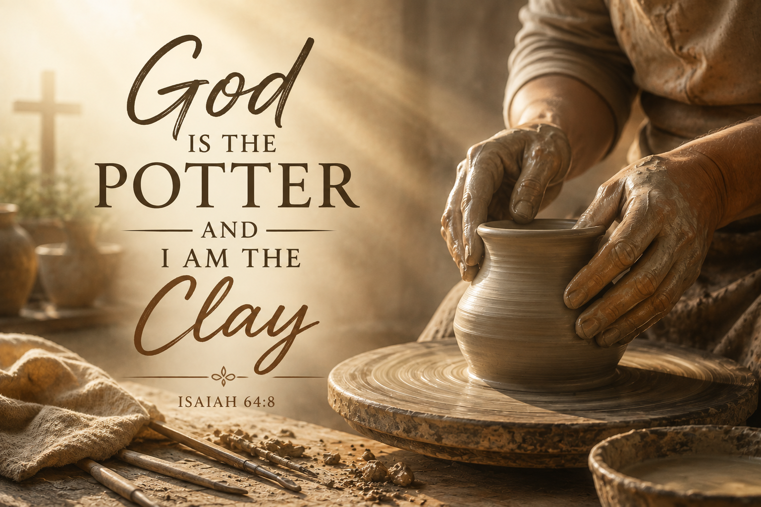 God is the Potter and I am the Clay